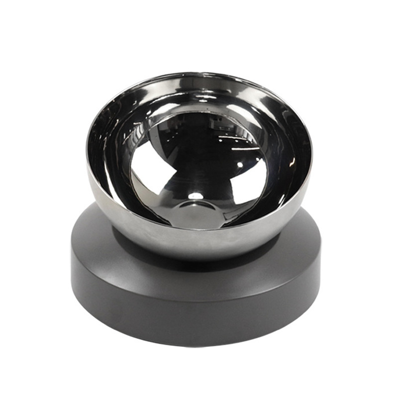 20. Infinite bowl in stainless steel, single bowl version.