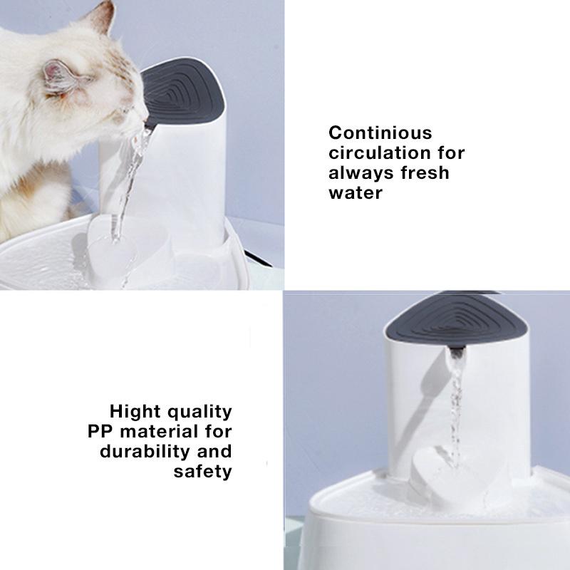 3. Healthy, safe and durable water fountain for cats ad dogs