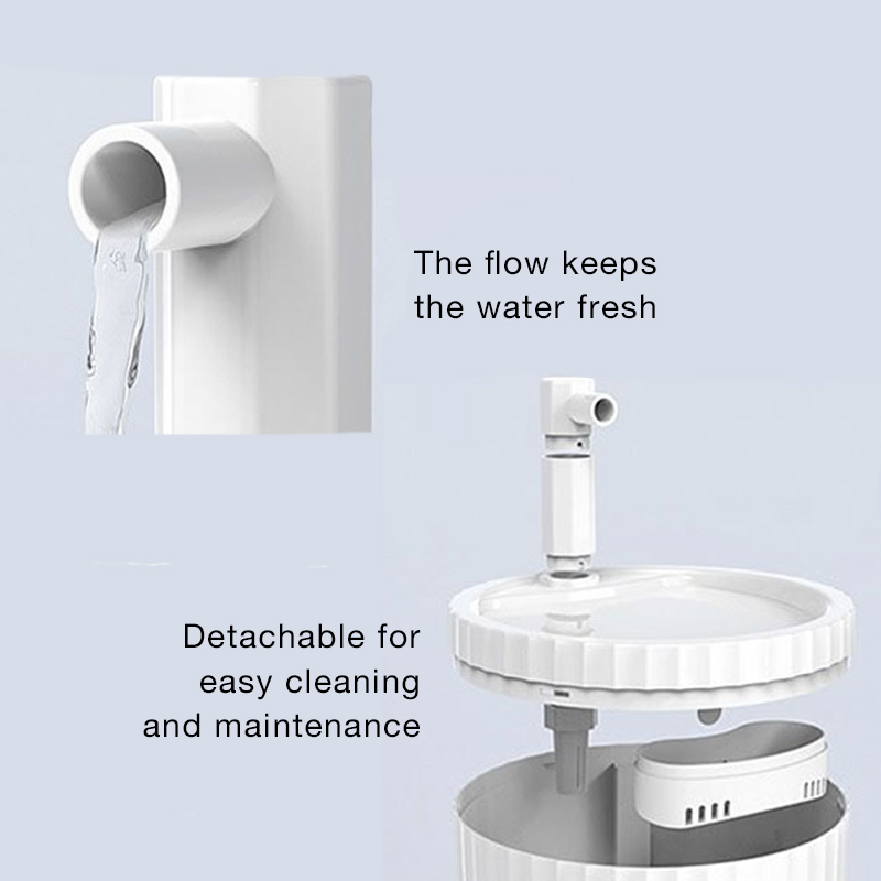 3. The water fountain is  easy to maintain