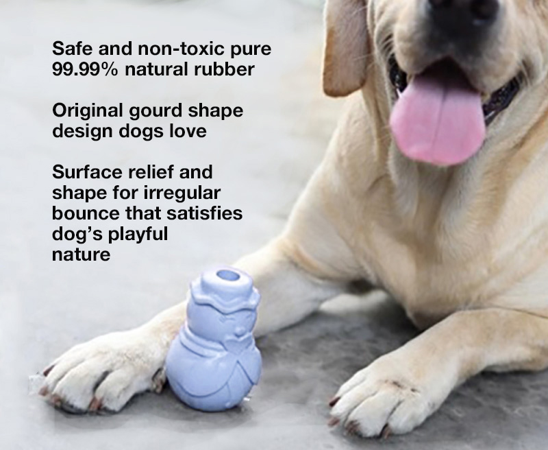 non-toxic natural chew toy natural rubber
